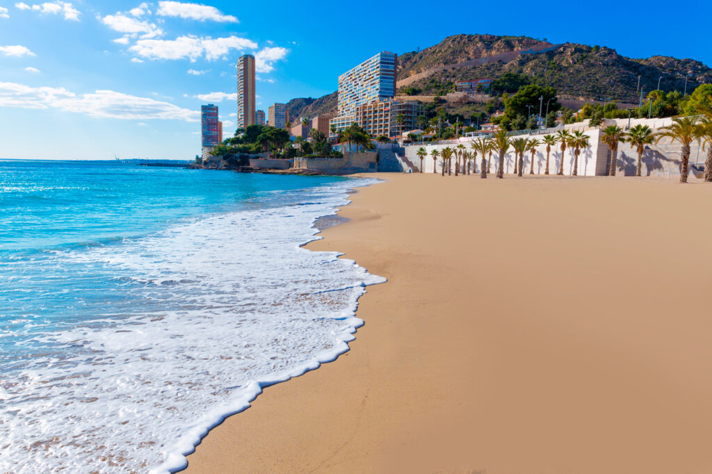 Playa de la Albufereta.