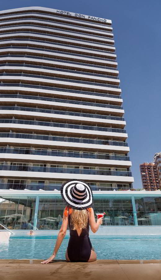 Piscina del Hotel Don Pancho.