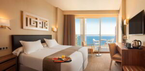 Balcón privado en Benidorm.