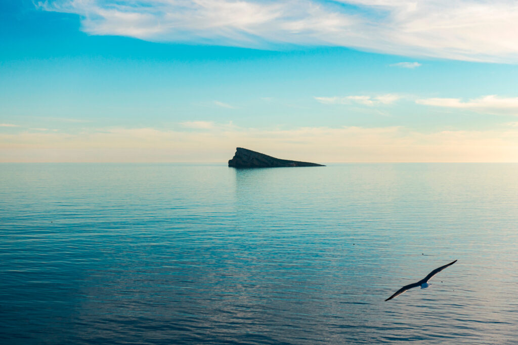 Isla de Benidorm.