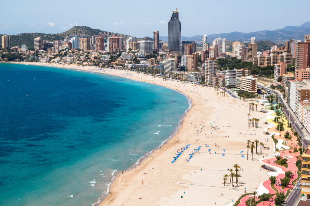 Microclima urbano de Benidorm.